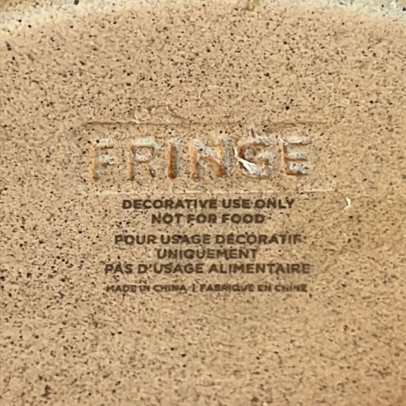 Marks White artisan oval stoneware decorative trinket box w/lid-NWOT - Picture 12 of 12